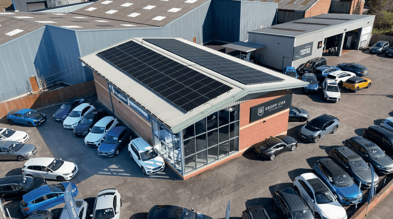 Riley Logistics solar installation