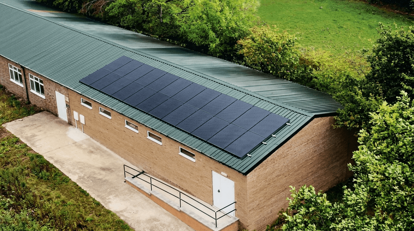 Highfield School solar installation