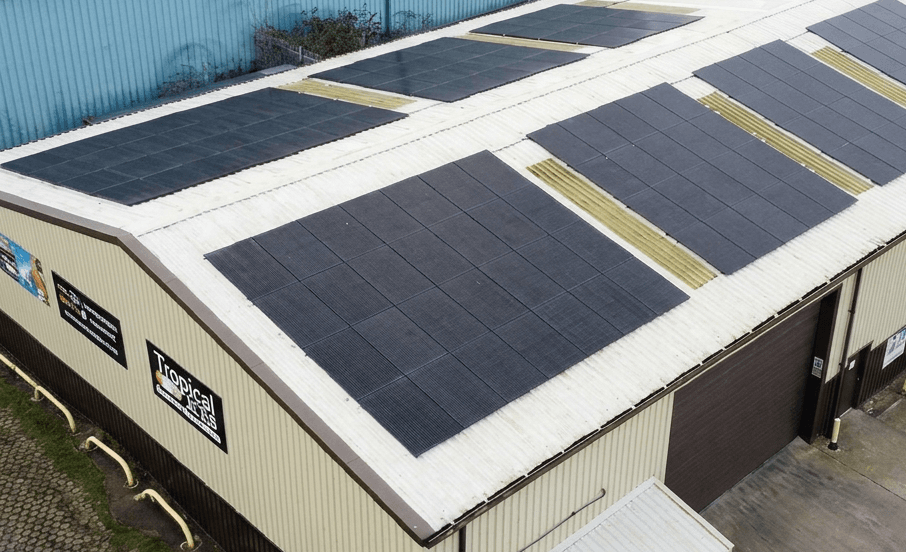 Tropical Ices solar installation